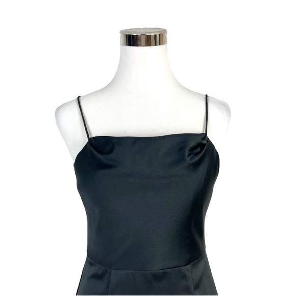 SOLD! Bariano Australia Satin Slip Midi Dress - Picture 5 of 14